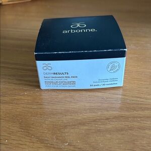 Arbonne DermResults Daily Radiance Peel Pads